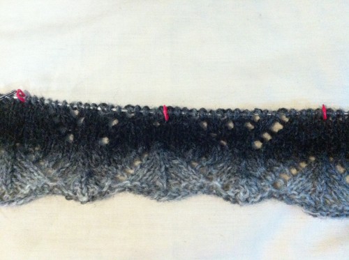 [2012.06.29] Summer Solstice Mystery Shawl (2): Part B Complete